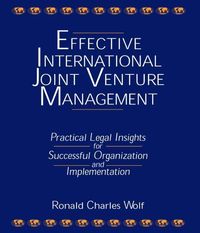 Produktbild: Wolf, R: Effective International Joint Venture Management: P