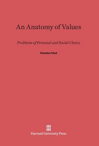 Produktbild: An Anatomy of Values