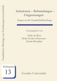 Produktbild: Irritationen - Befremdungen - Entgrenzungen