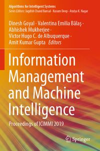 Produktbild: Information Management and Machine Intelligence