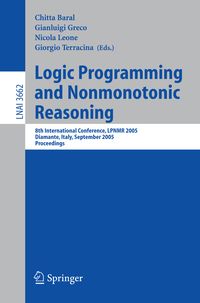 Produktbild: Logic Programming and Nonmonotonic Reasoning