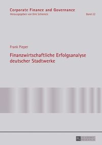 Produktbild: Finanzwirtschaftliche Erfolgsanalyse deutscher Stadtwerke