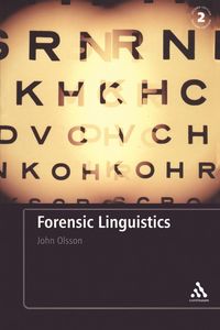 Produktbild: Forensic Linguistics