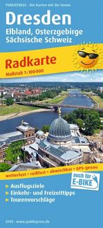 Produktbild: Radwanderkarte Dresden - Elbland, Osterzgebirge, S&auml;chsische Schweiz 1 : 100 000