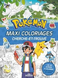 Produktbild: Pok&eacute;mon : Maxi coloriages cherche-et-trouve