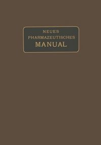 Produktbild: Neues Pharmazeutisches Manual