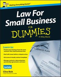 Produktbild: Law for Small Business For Dummies, UK Edition