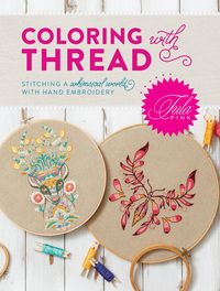 Produktbild: Pink, T: Tula Pink Coloring with Thread