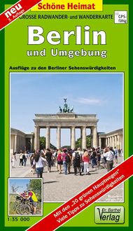 Bild vom Artikel Berlin und Umgebung 1 : 35 000. Große Radwander- und Wanderkar vom Autor Verlag Barthel
