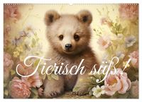 Produktbild: Tierisch s&uuml;&szlig;! (Wandkalender 2026 DIN A2 quer), CALVENDO Monatskalender