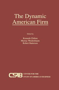 Produktbild: The Dynamic American Firm
