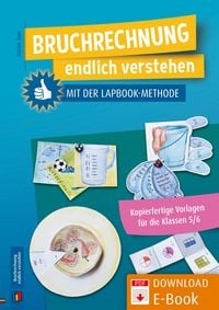 Produktbild: Bruchrechnung endlich verstehen mit der Lapbook-Methode