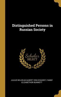 Produktbild: Distinguished Persons in Russian Society