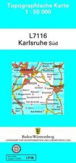 Bild vom Artikel Karlsruhe Süd 1 : 50 000 vom Autor 