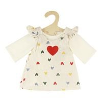 Produktbild: Set Kleid ''Herz-Konfetti'' Gr. 28-35 cm