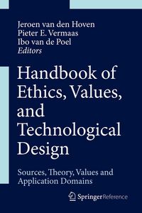 Produktbild: Handbook of Ethics, Values, and Technological Design