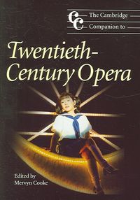 Produktbild: The Cambridge Companion to Twentieth-Century Opera