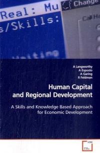 Produktbild: Langworthy, A: Human Capital and Regional Development