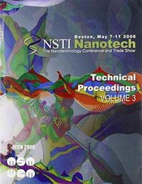 Produktbild: Inst, N: Technical Proceedings of the 2006 NSTI Nanotechnolo