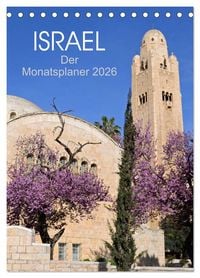 Produktbild: Israel - Der Monatsplaner 2026 (Tischkalender 2026 DIN A5 hoch), CALVENDO Monatskalender