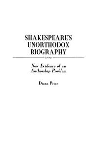 Produktbild: Shakespeare's Unorthodox Biography