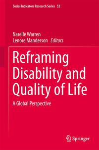 Produktbild: Reframing Disability and Quality of Life