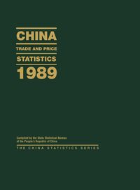 Produktbild: China Trade and Price Statistics 1989