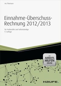 Produktbild: Einnahme-&Uuml;berschussrechnung 2012/2013 - inkl. Arbeitshilfen online