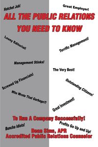 Produktbild: All The Public Relations You Need To Know To Run A Company Successfully!