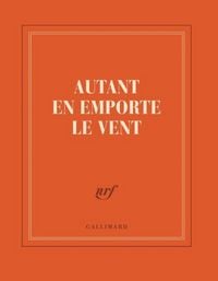 Produktbild: Autant en emporte le vent : carnet carr&eacute; couleur lign&eacute;