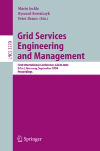 Produktbild: Grid Services Engineering and Management