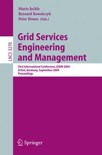 Produktbild: Grid Services Engineering and Management