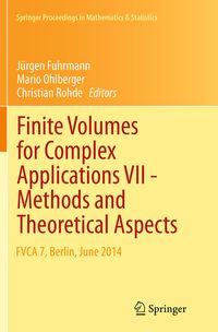 Produktbild: Finite Volumes for Complex Applications VII-Methods and Theoretical Aspects