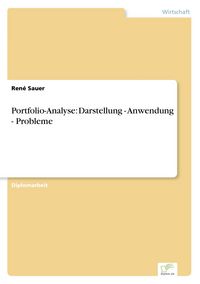 Produktbild: Portfolio-Analyse: Darstellung - Anwendung - Probleme