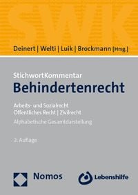 Produktbild: StichwortKommentar Behindertenrecht