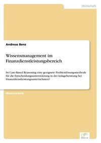 Produktbild: Wissensmanagement im Finanzdienstleistungsbereich