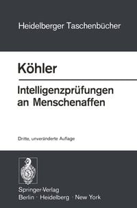 Produktbild: Intelligenzpr&uuml;fungen an Menschenaffen