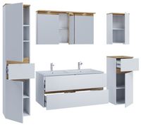 Produktbild: 6 tlg. Badm&ouml;bel-Set mit Waschbecken Cosila-I 111cm