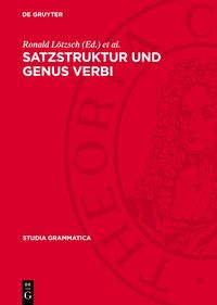 Produktbild: Satzstruktur und Genus verbi