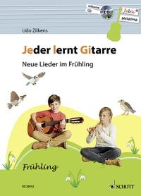 Produktbild: Jeder lernt Gitarre - Neue Lieder im Fr&uuml;hling