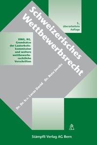 Produktbild: Schweizerisches Wettbewerbsrecht