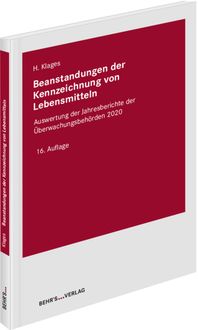 Produktbild: Beanstandungen der Kennzeichnung von Lebensmitteln