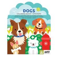 Produktbild: Dogs Coloring Book + Stickers
