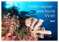Produktbild: Unterwasser - eine bunte Welt (Wandkalender 2027 DIN A2 quer), CALVENDO Monatskalender