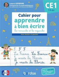Produktbild: Cahier pour apprendre &agrave; bien &eacute;crire CE1, 7-8 ans
