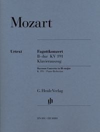 Produktbild: Wolfgang Amadeus Mozart - Fagottkonzert B-dur KV 191