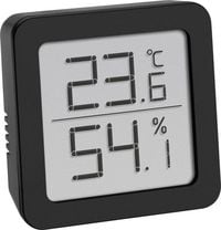 Produktbild: TFA Dostmann Thermo-/Hygrometer Schwarz 30.5051.01