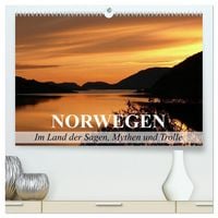 Produktbild: Norwegen - Im Land der Sagen, Mythen und Trolle (hochwertiger Premium Wandkalender 2026 DIN A2 quer), Kunstdruck in Hochglanz