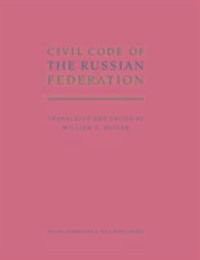 Produktbild: BUTLER, W: Civil Code of the Russian Federation