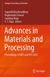 Produktbild: Advances in Materials and Processing